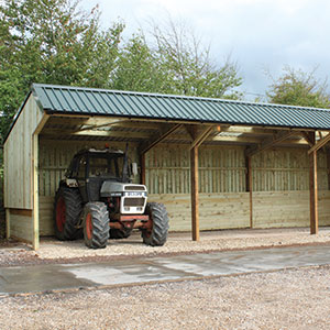 mono pitch timber agricultural buildings