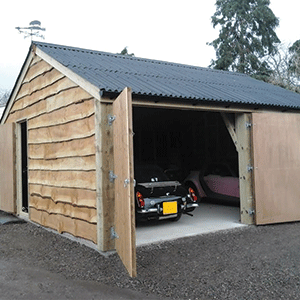 timber garage